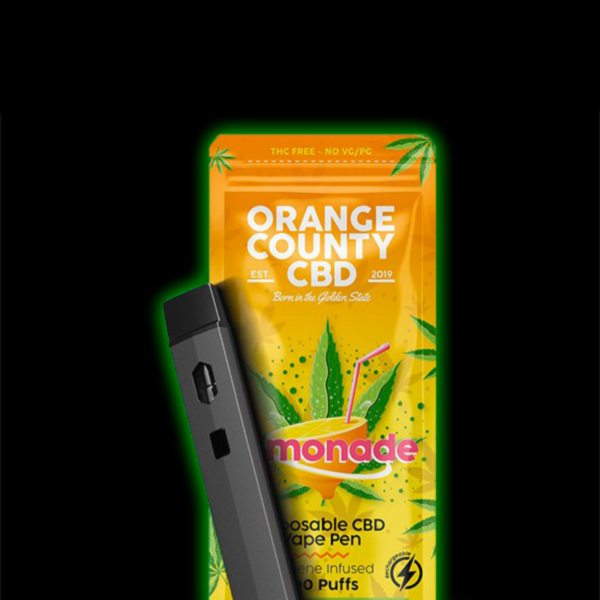 CBD POD DESECHABLE LEMONADE 1ML CBD 600MG Orange County CBD